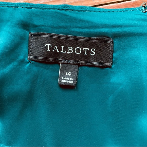 Talbots Green Wool Pencil Skirt - Picture 4 of 13